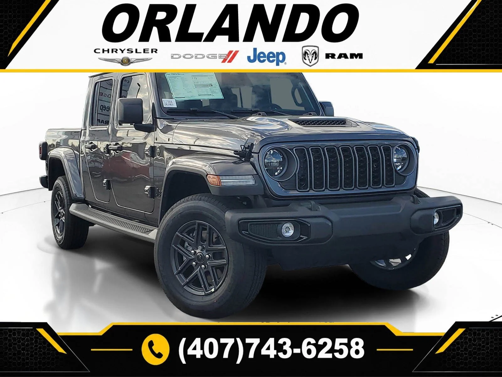 New 2026 Granite Crystal Metallic Clearcoat Jeep Sport S image 1