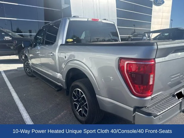 Certified Used 2023 Iconic Silver Metallic Ford XLT image 4