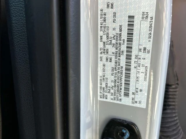 Certified Used 2023 White Ford Platinum image 31