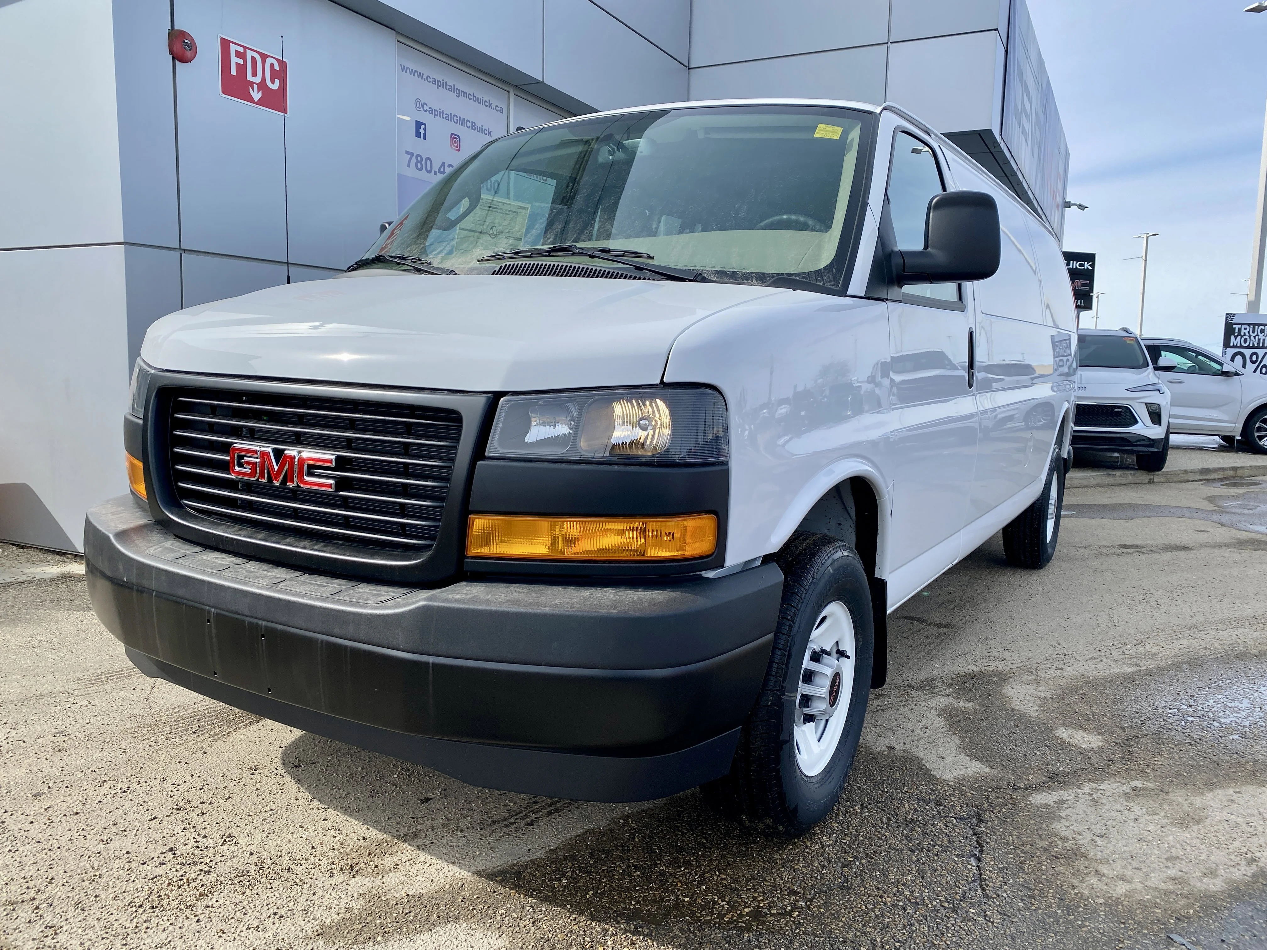 New 2026 Summit White GMC RWD 3500 155 image 2