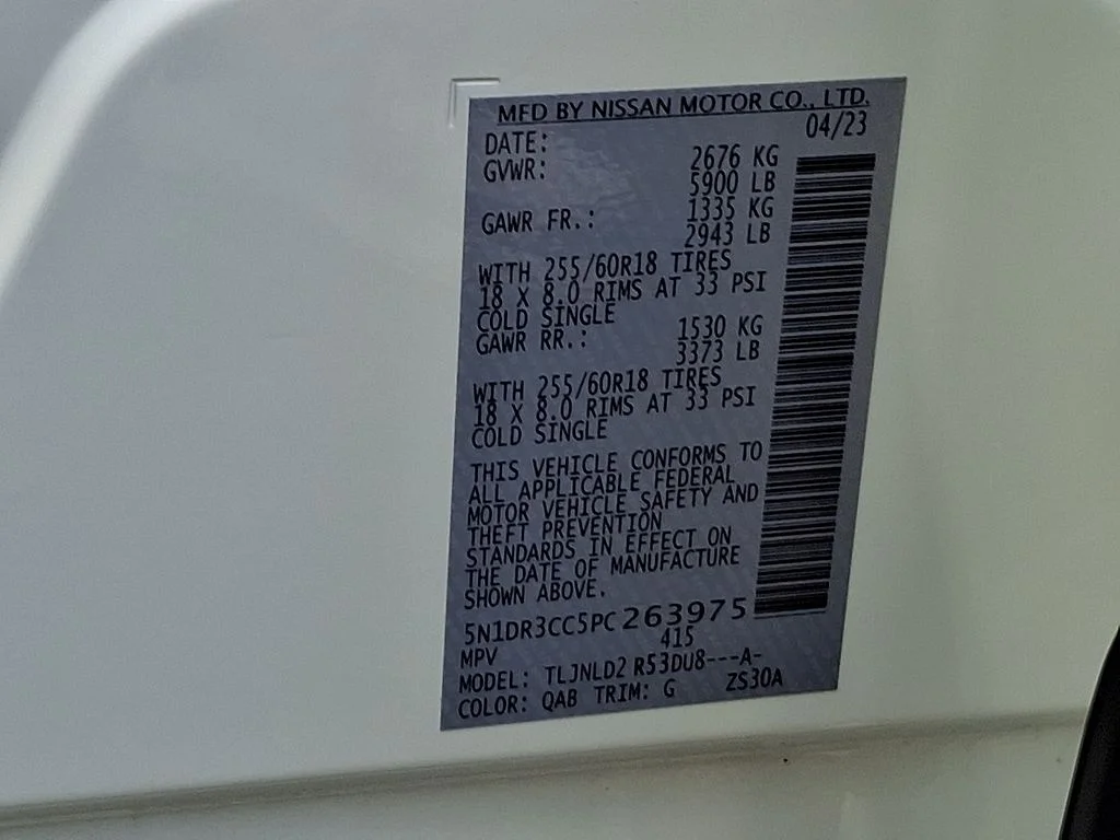 Used 2023 White Nissan SL image 28