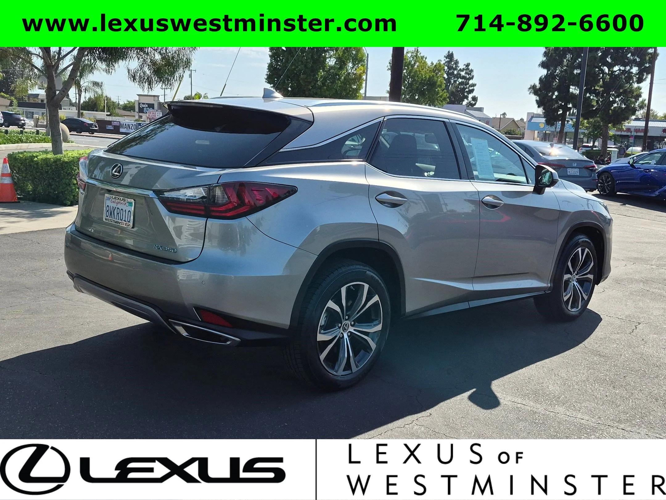 Used 2021 Silver Lexus RX 350 image 8
