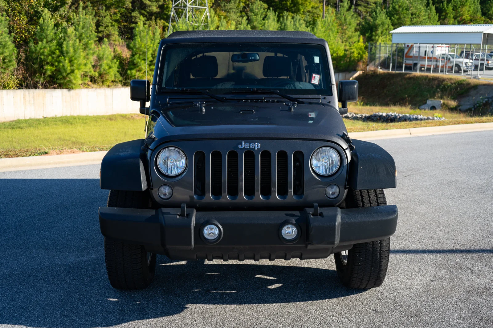 Used 2017 Jeep Wrangler Unlimited Sport S with VIN 1C4BJWDG3HL671981 for sale in Seneca, SC
