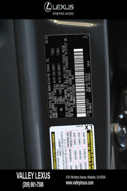 New 2026 Cloudburst Gray Lexus  350 PREMIUM image 23