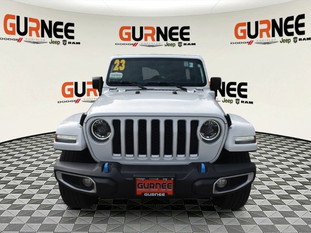 Used 2023 White Jeep Sahara 4xe image 9