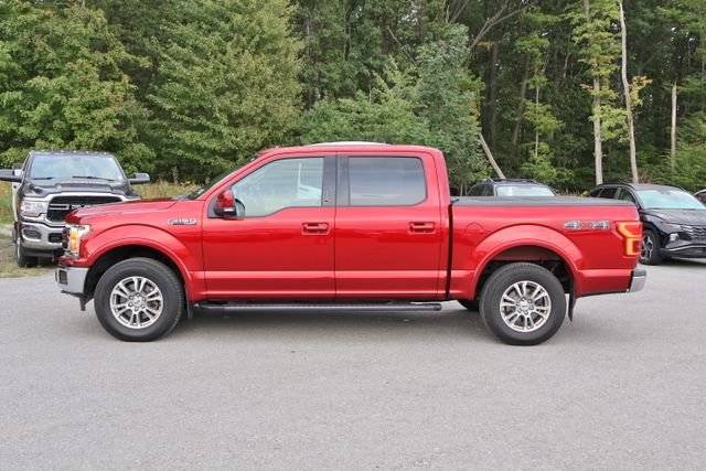 Used 2018 Ruby Red Metallic Tinted Clearcoat Ford Lariat image 3