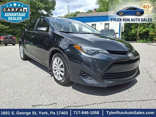 Used 2018 Black Toyota LE image 1