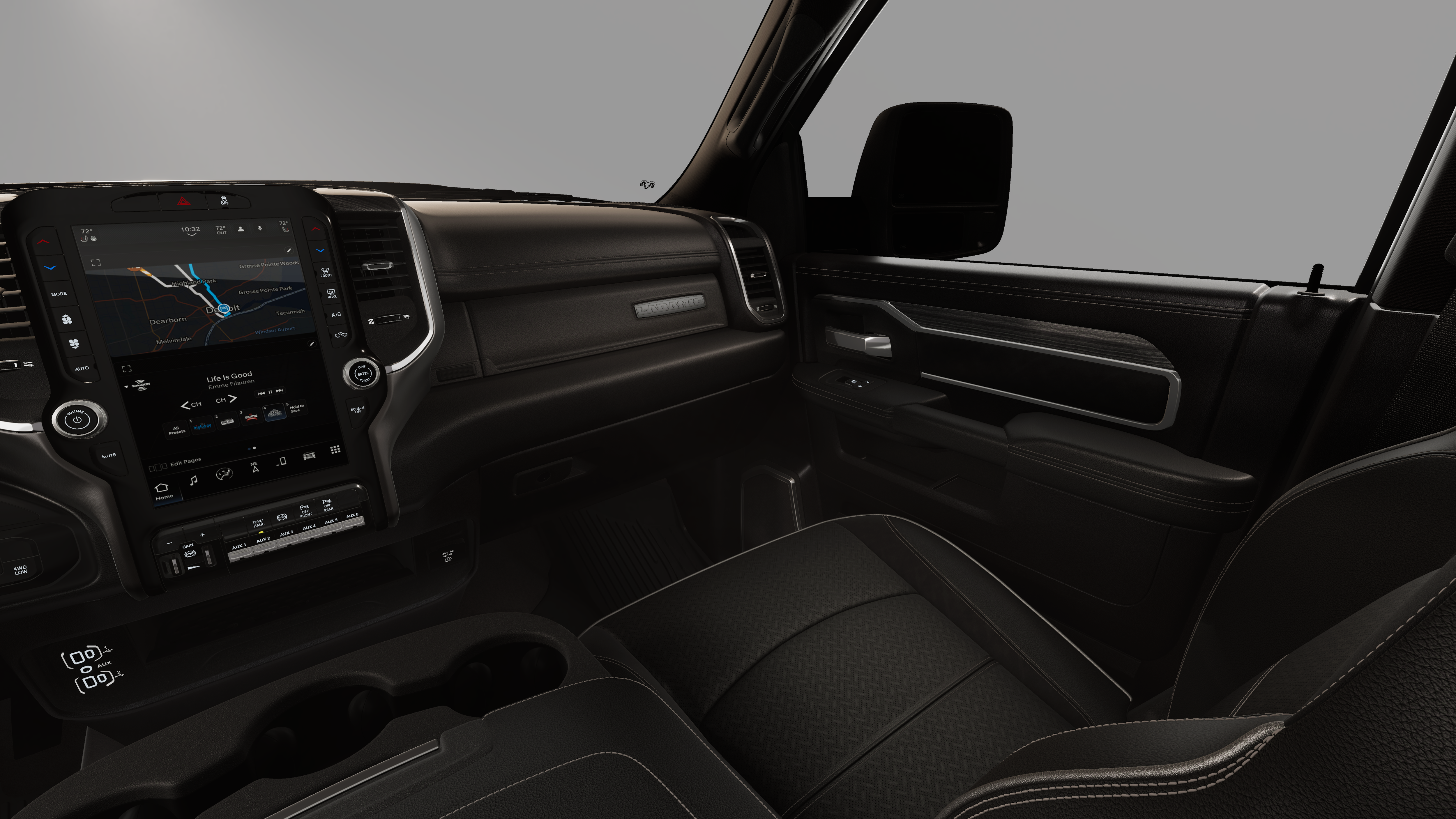 New 2026 Forged Blue Metallic Exterior Paint RAM LARAMIE image 33
