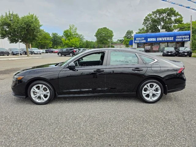 Used 2024 Crystal Black Pearl Honda LX image 2