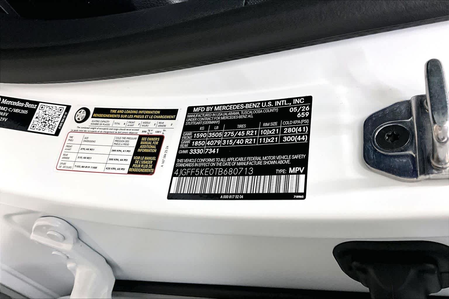 New 2026 MANUFAKTUR Moonlight White Magno Mercedes-Benz GLS 450 image 21