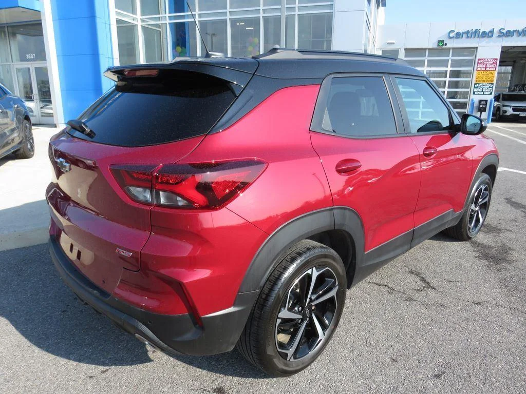 Used 2021 Scarlet Red Metallic Chevrolet RS image 8