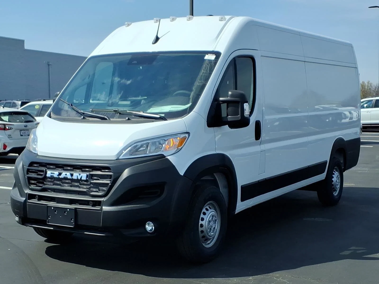 New 2026 Bright White Clear-Coat Exterior Paint RAM High Roof image 2