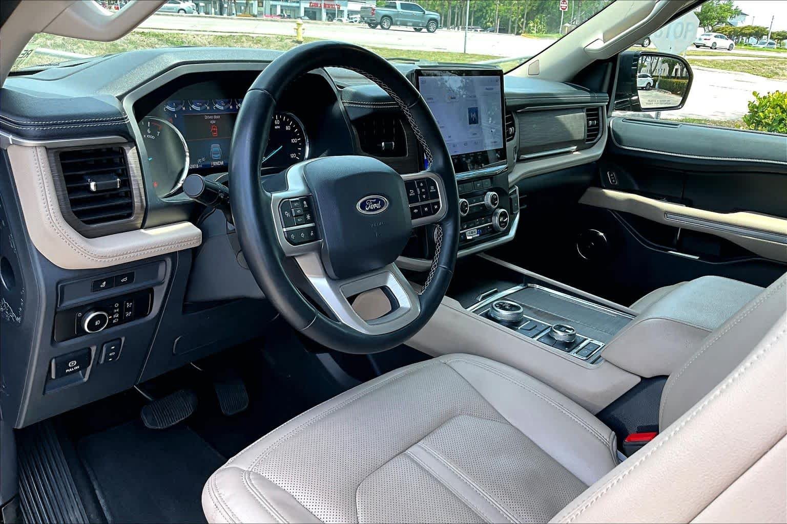 Used 2024 Dark Matter Gray Metallic Ford Limited image 27