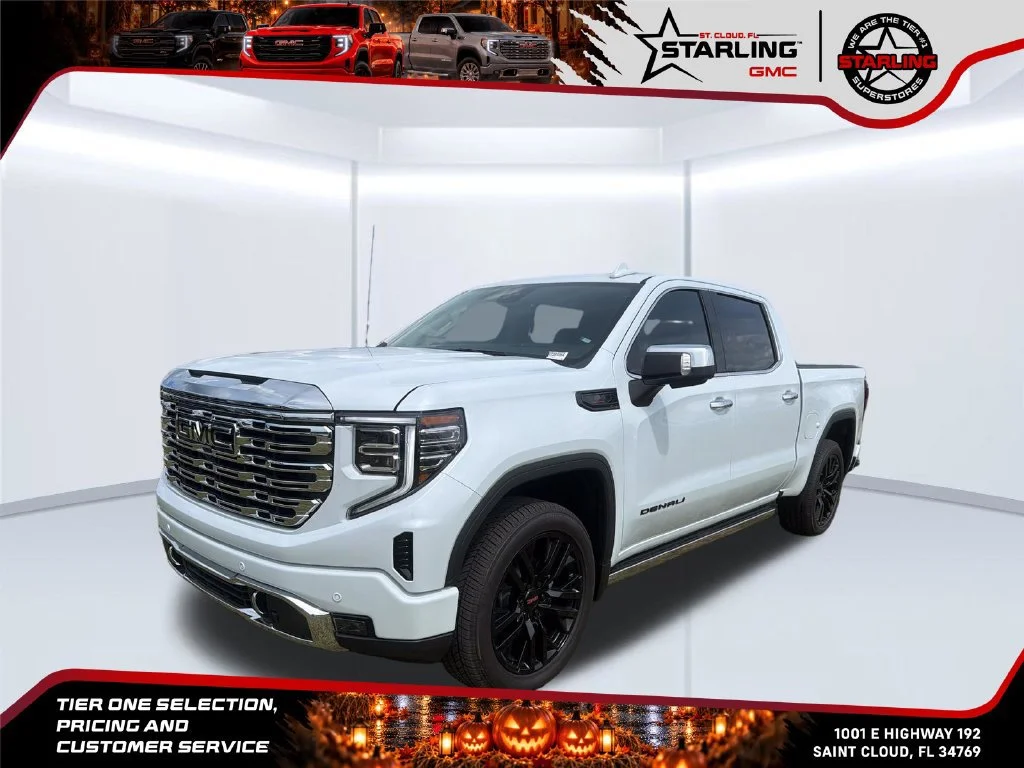 New 2026 Glacier White Tricoat GMC Denali image 1