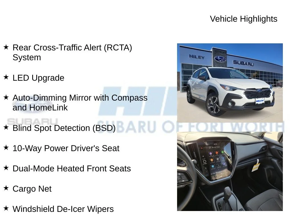 New 2026 CRYSTAL WHITE PEARL Subaru Premium image 10