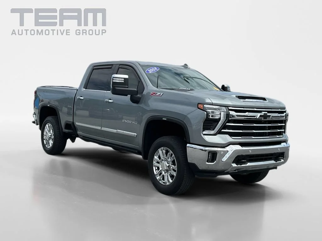 Used 2024 Sterling Gray Metallic Chevrolet LTZ image 1