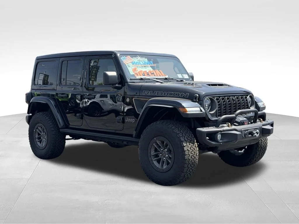 New 2024 Black Clear-Coat Exterior Paint Jeep Rubicon 392 image 5