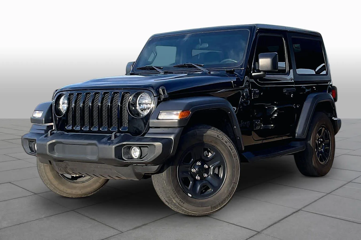 Used 2023 Black Clearcoat Jeep Sport image 3