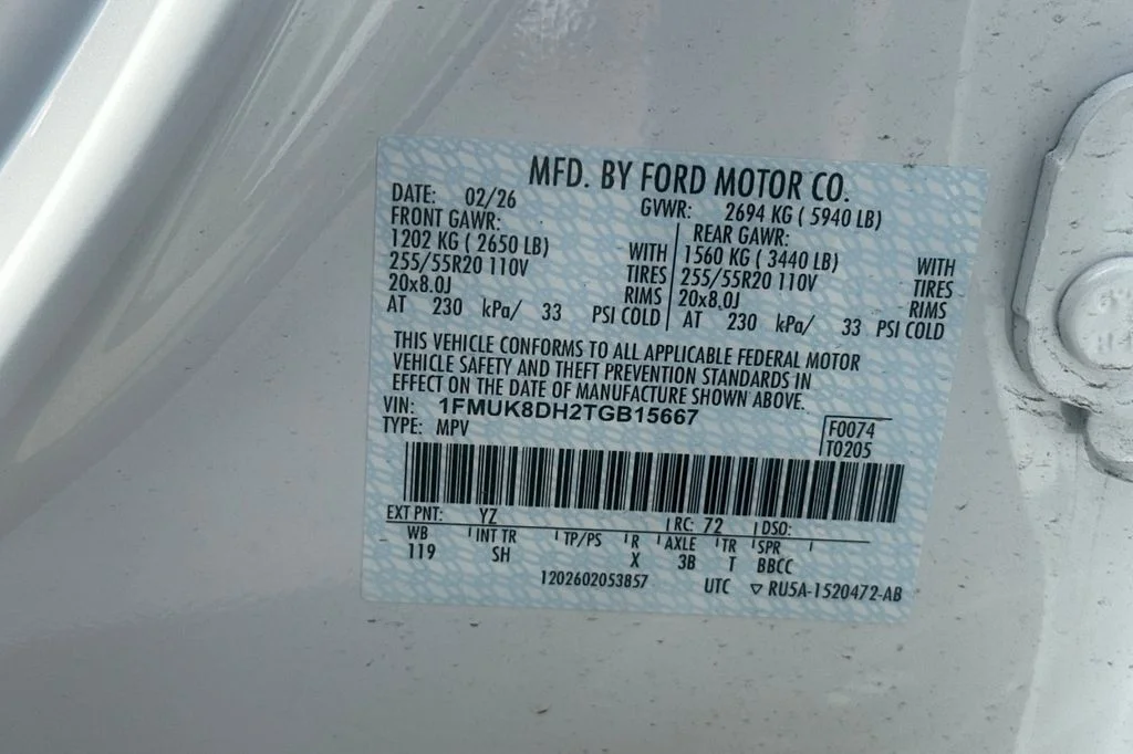 New 2026 Oxford White Ford Active image 29