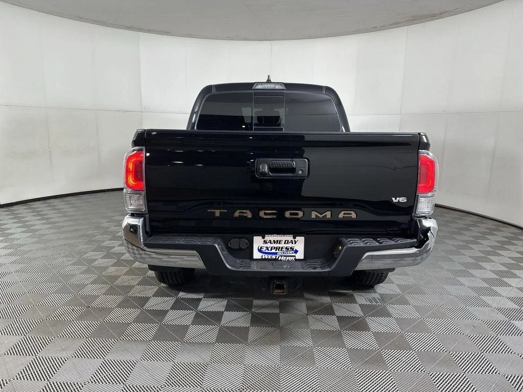 Used 2021 Midnight Black Metallic Toyota TRD Off-Road image 4