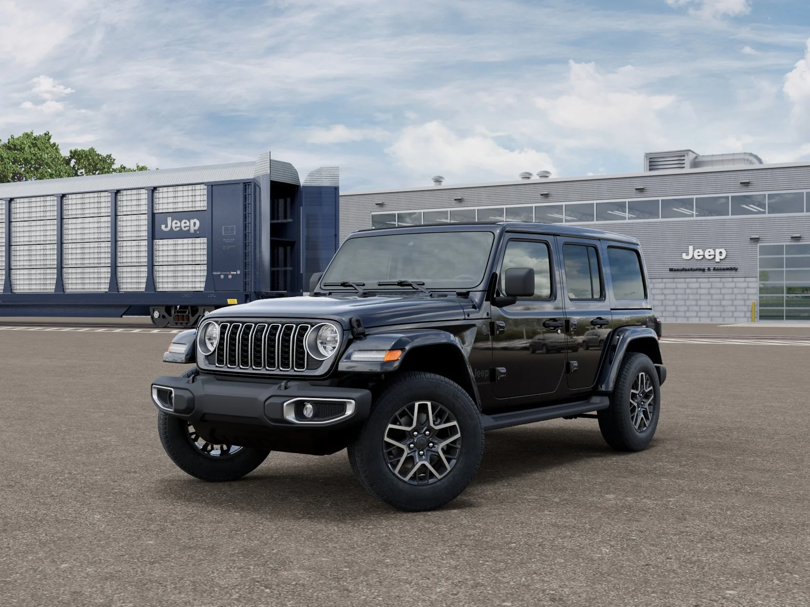 New 2026 Black Clear-Coat Exterior Paint Jeep Sahara image 27