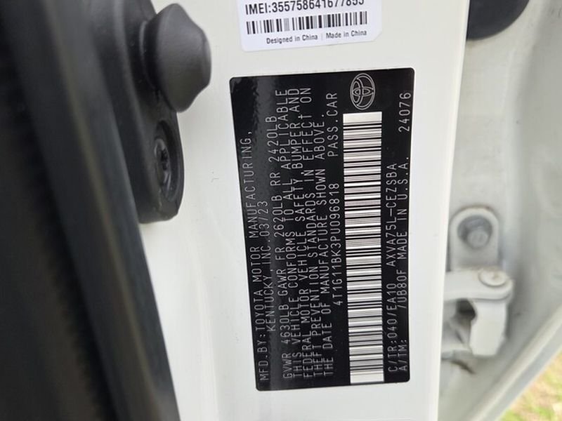 Used 2023 Ice Toyota SE image 7