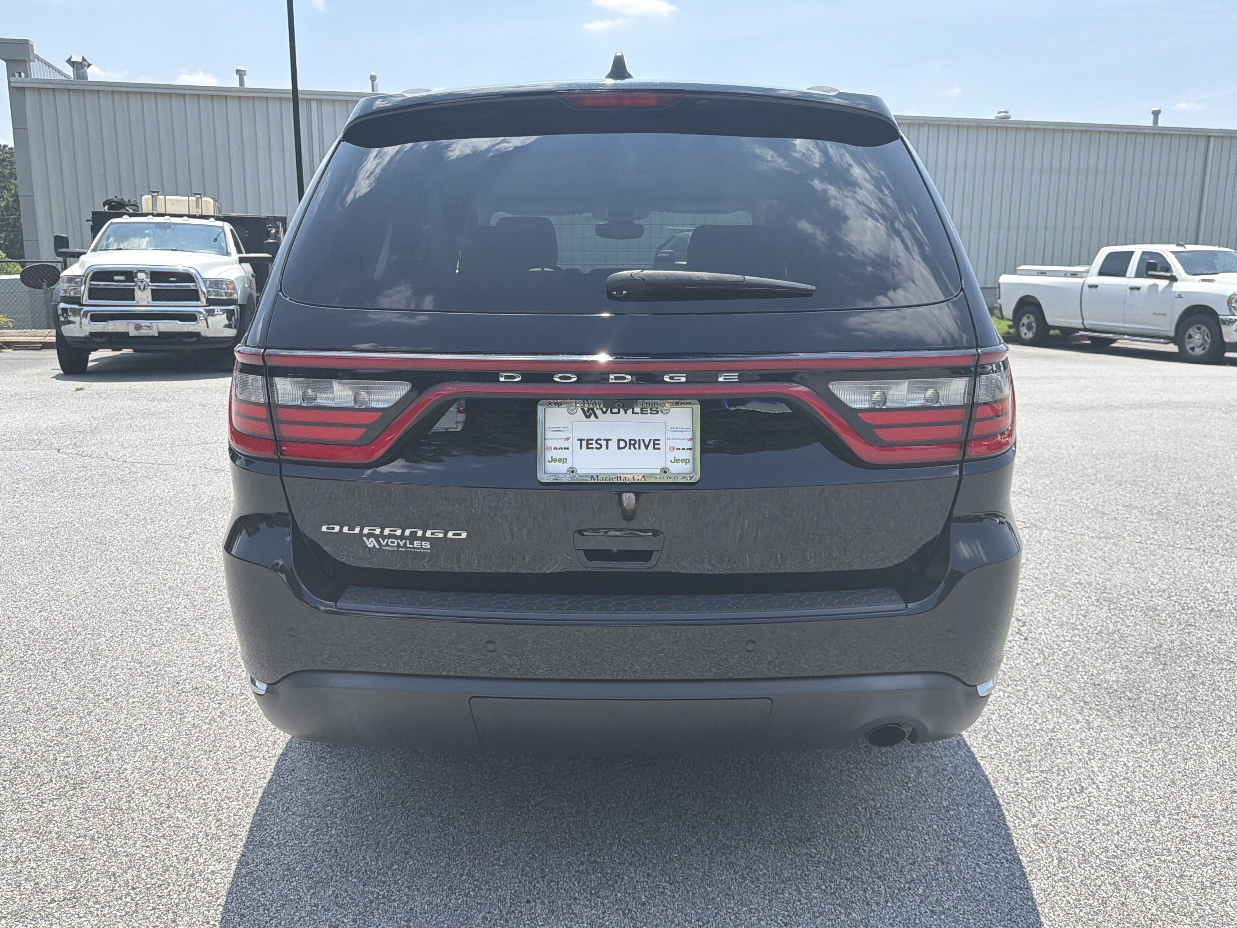 Used 2018 DB Black Clearcoat Dodge SXT image 7