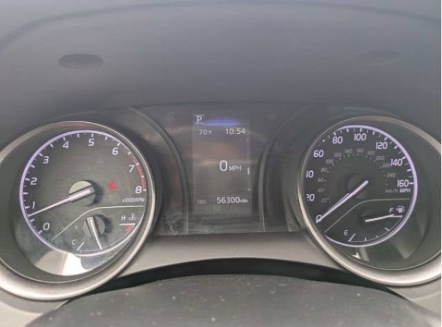 Used 2023 Midnight Black Metallic Toyota SE image 2