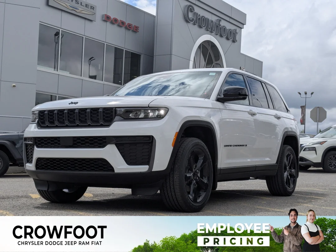 New 2026 White Jeep Altitude - - 4x4 - 20 Gloss Black Wheels - Remote Start - Capri Leatherette & More! image 1