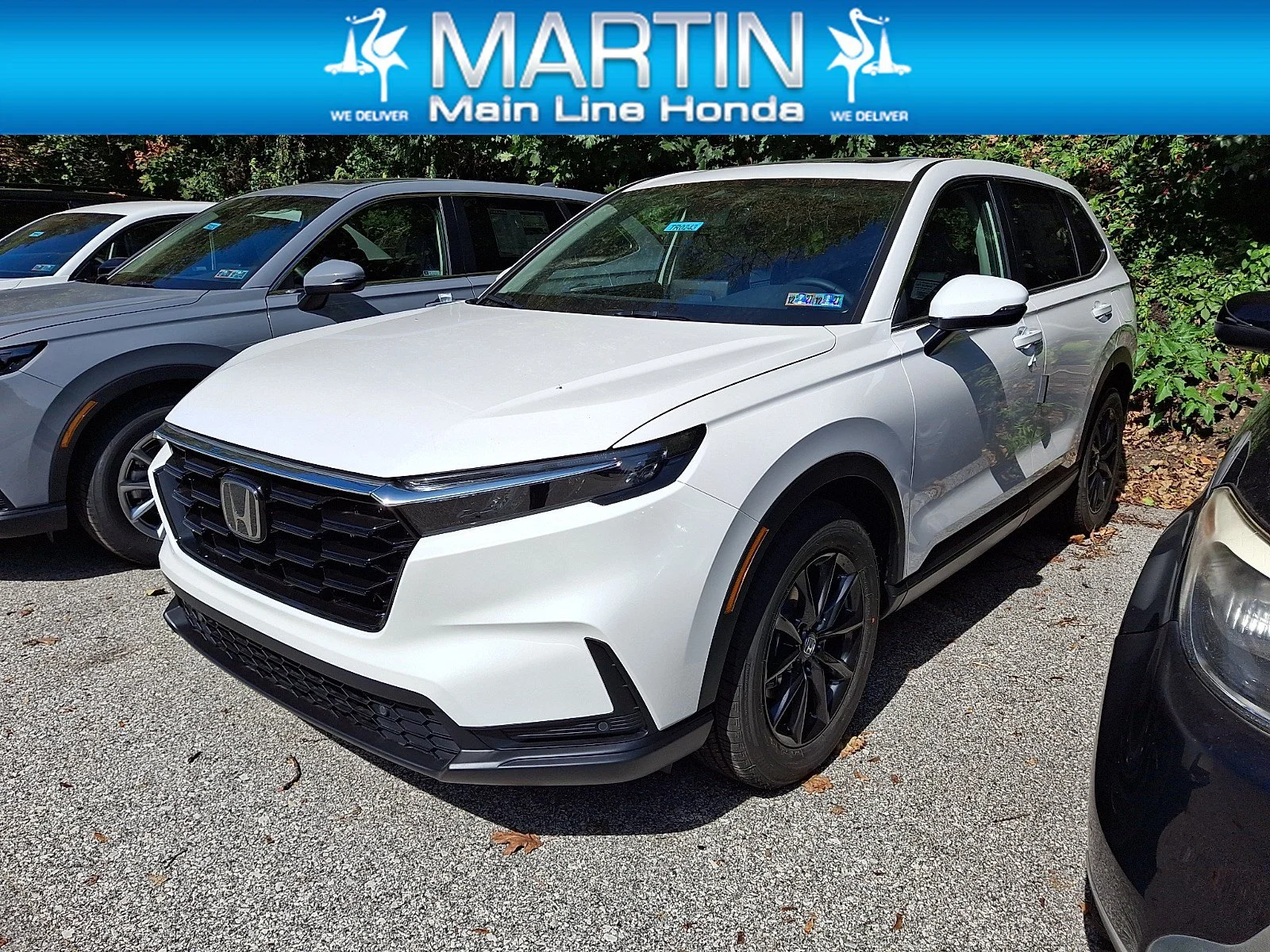 New 2027 Platinum White Pearl Honda EX-L image 1