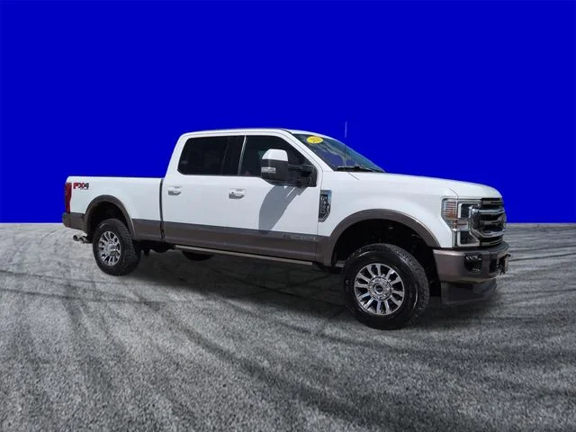 Used 2021 Star White Ford King Ranch image 2
