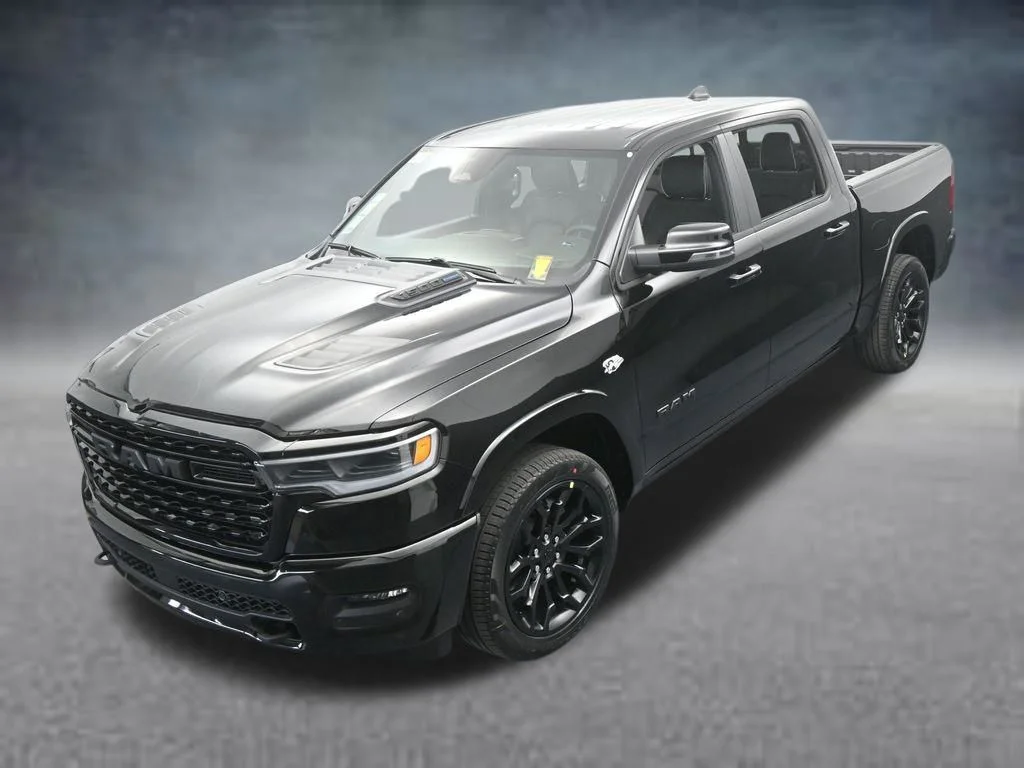 New 2026 Diamond Black Crystal Pearlcoat RAM Limited image 45