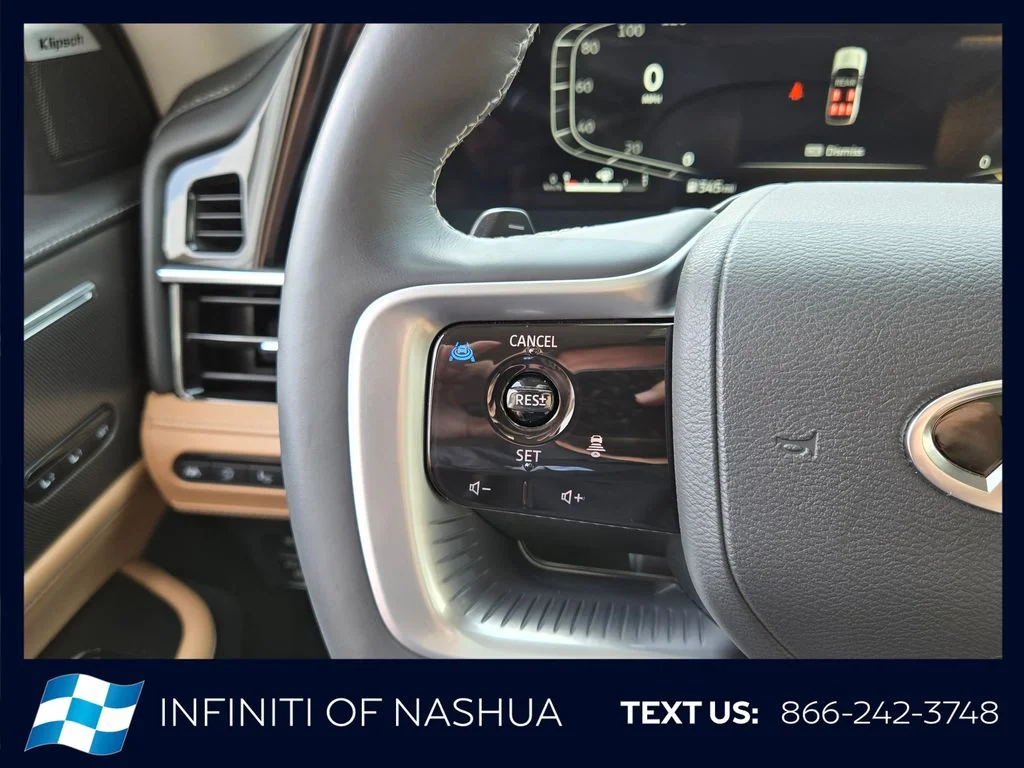 Certified Used 2025 Red INFINITI LUXE image 28