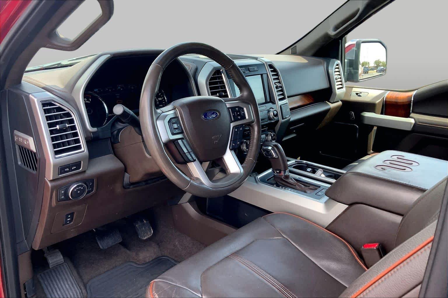 Used 2016 Ruby Red Metallic Clear Coat/Caribou Metallic Ford King Ranch image 18