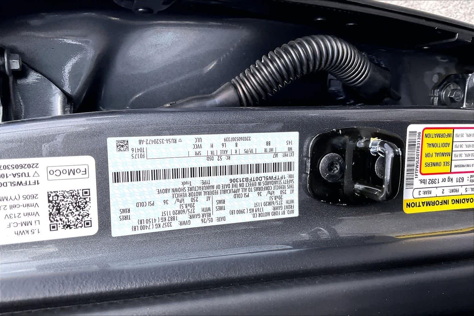 New 2026 Carbonized Gray Metallic Ford Lariat® image 18