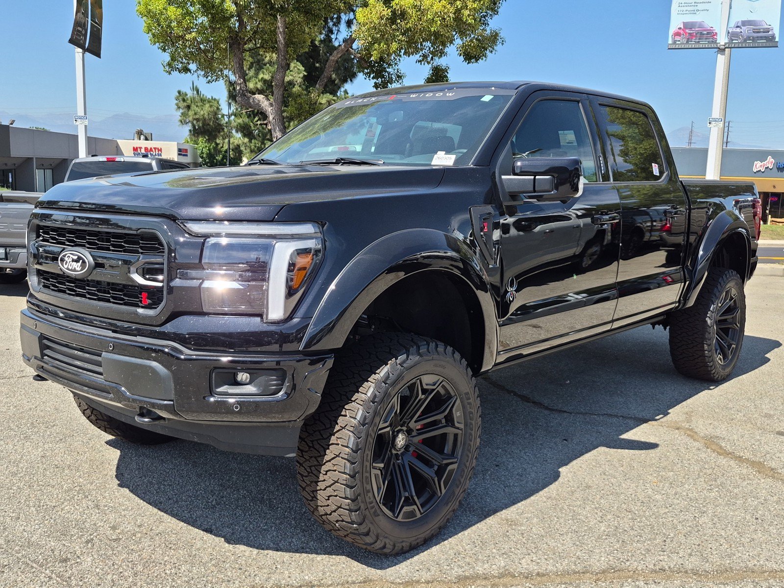 New 2026 Agate Black Metallic Ford Lariat® image 3