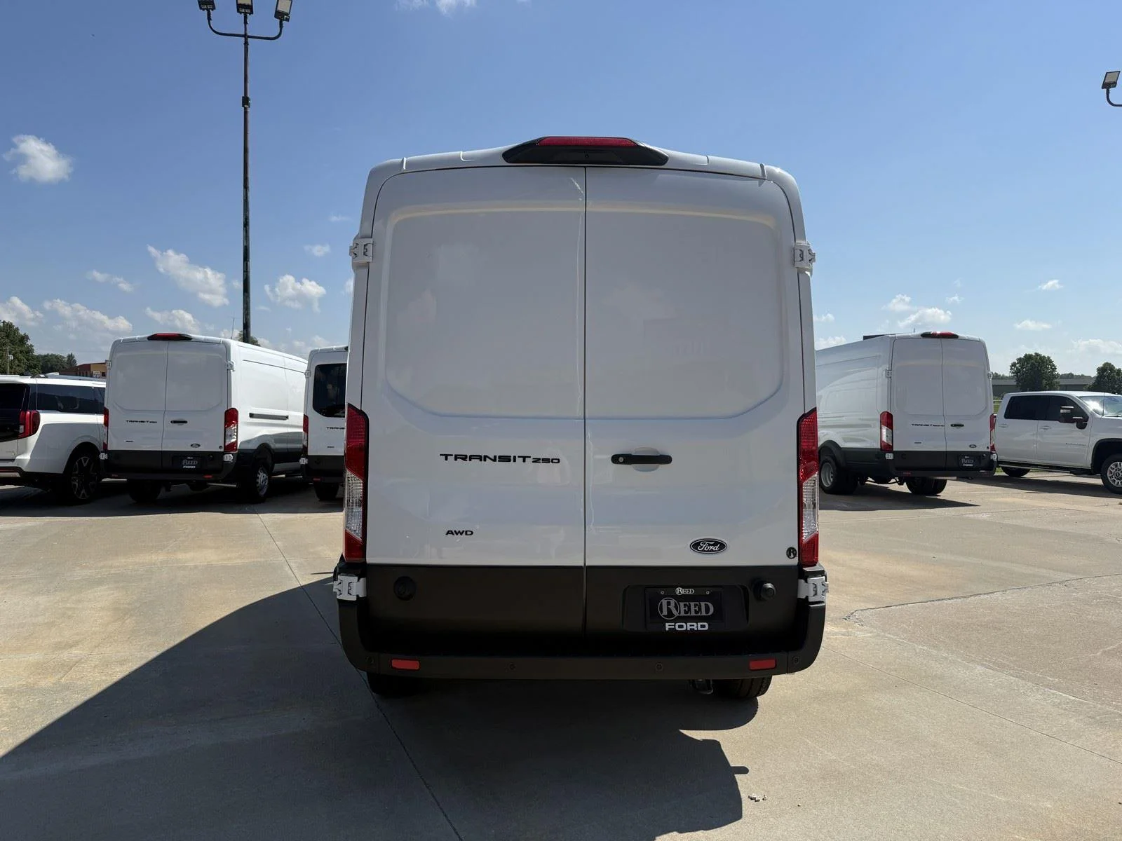 New 2026 Oxford White Ford Cargo Van image 7