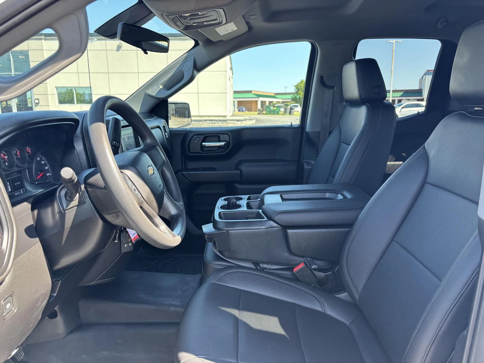 Used 2021 SUMMIT WHITE Chevrolet Work Truck image 29
