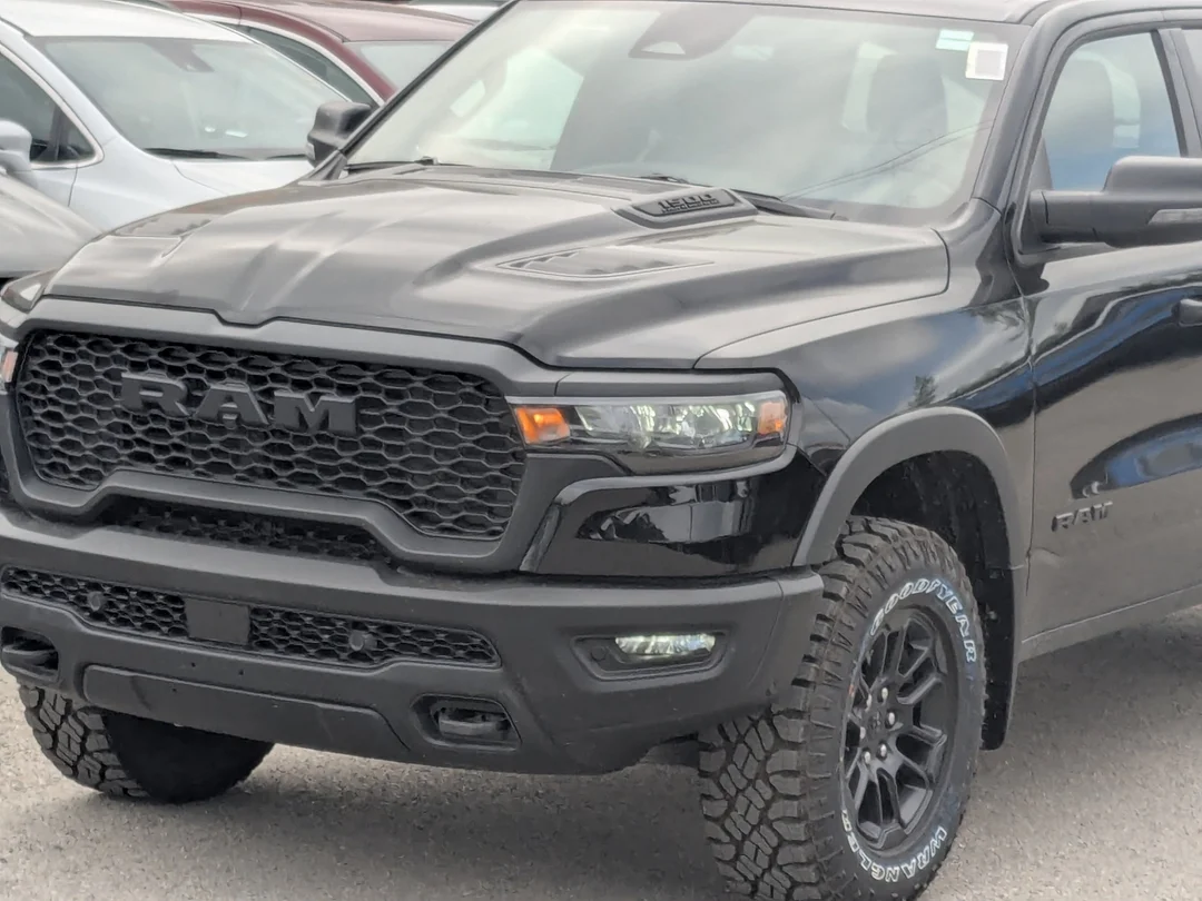 New 2026 Black RAM Rebel - - 4x4 - 420HP Turbo I6 - Adaptive Cruise Control - Park Assist & More! image 10
