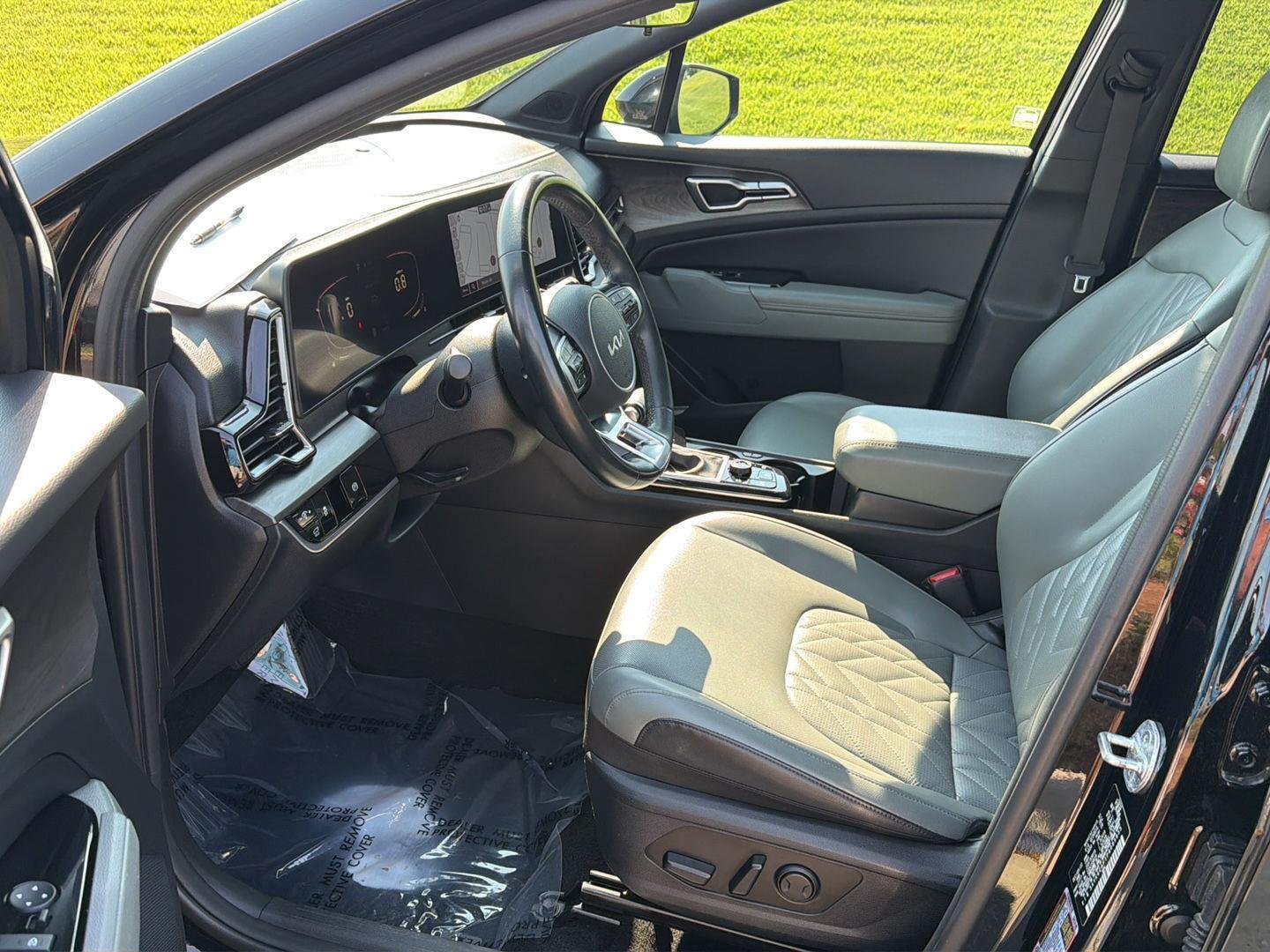 Used 2023 Ebony Black Kia X-Line image 9