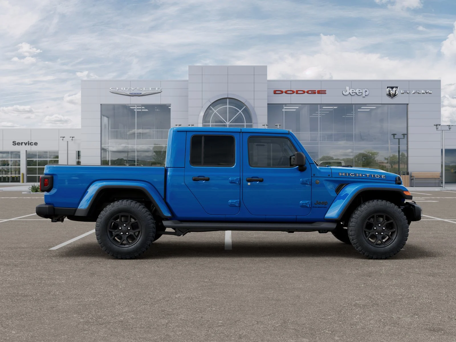 New 2025 Hydro Blue Pearlcoat Jeep High Tide image 33