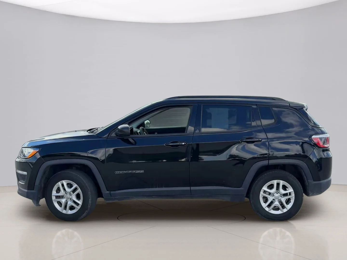 Used 2018 Black Jeep SPORT image 2