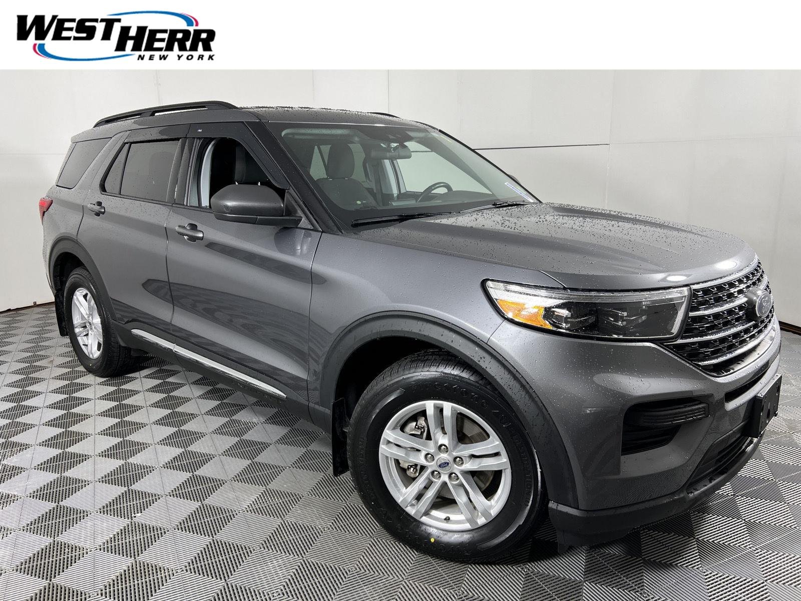 Used 2022 Carbonized Gray Ford XLT image 1