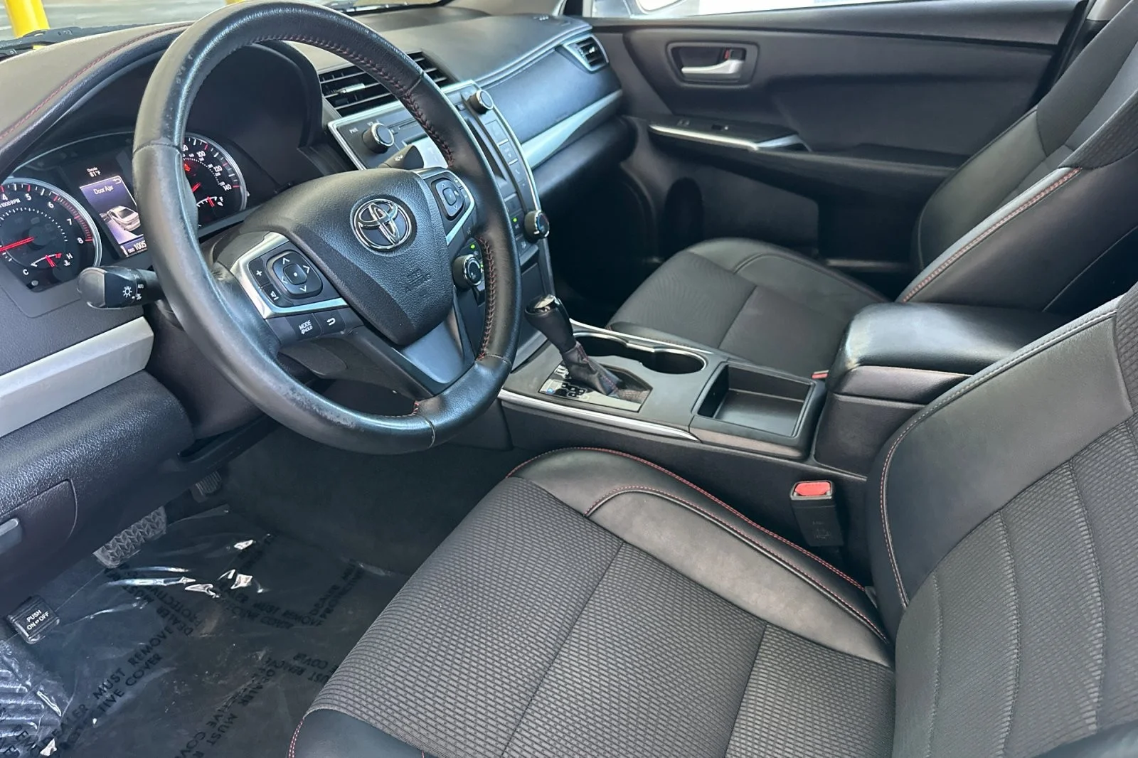 Certified Used 2016 Super White Toyota SE image 9