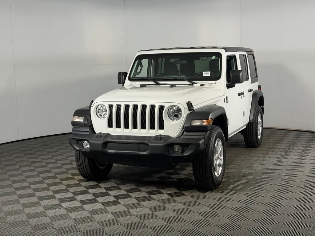 Used 2022 White Jeep Unlimited Sport S image 9
