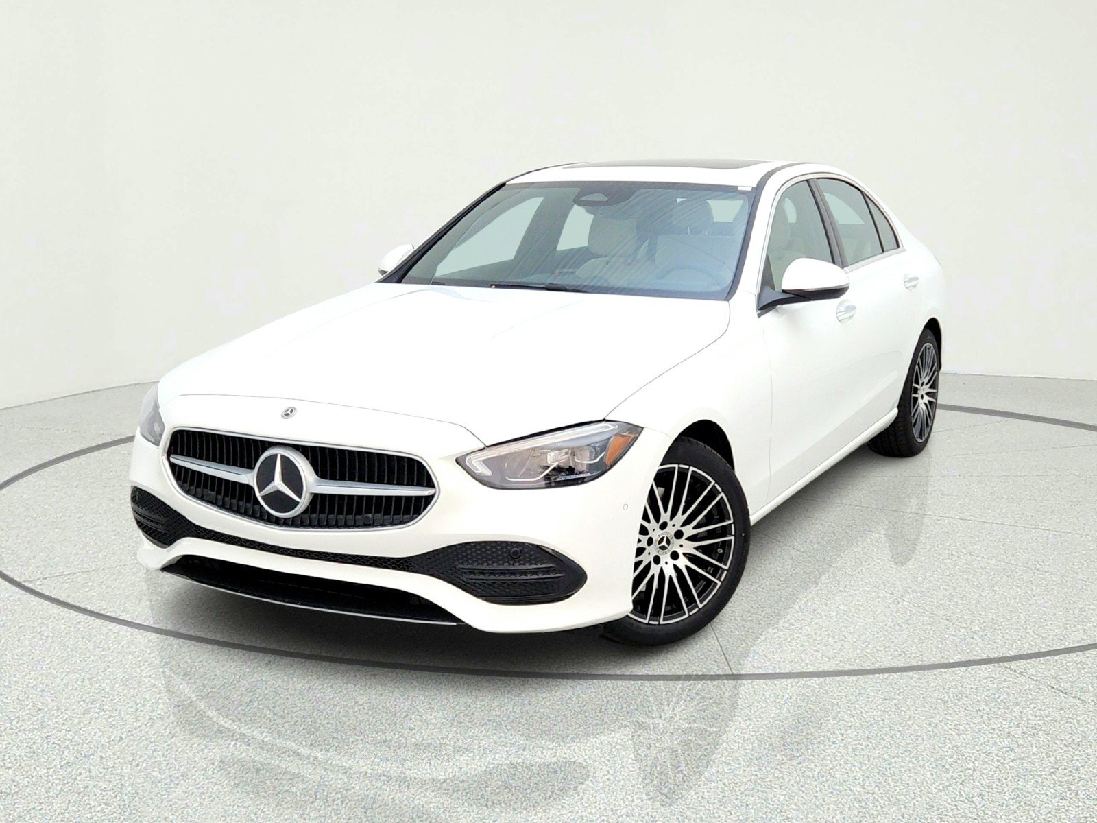 New 2026 Polar White Mercedes-Benz C 300 Sedan image 2