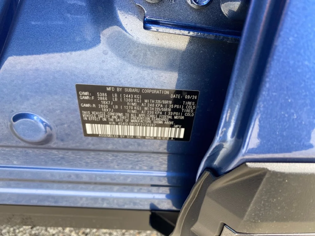 New 2026 Blue Subaru Limited Hybrid image 26