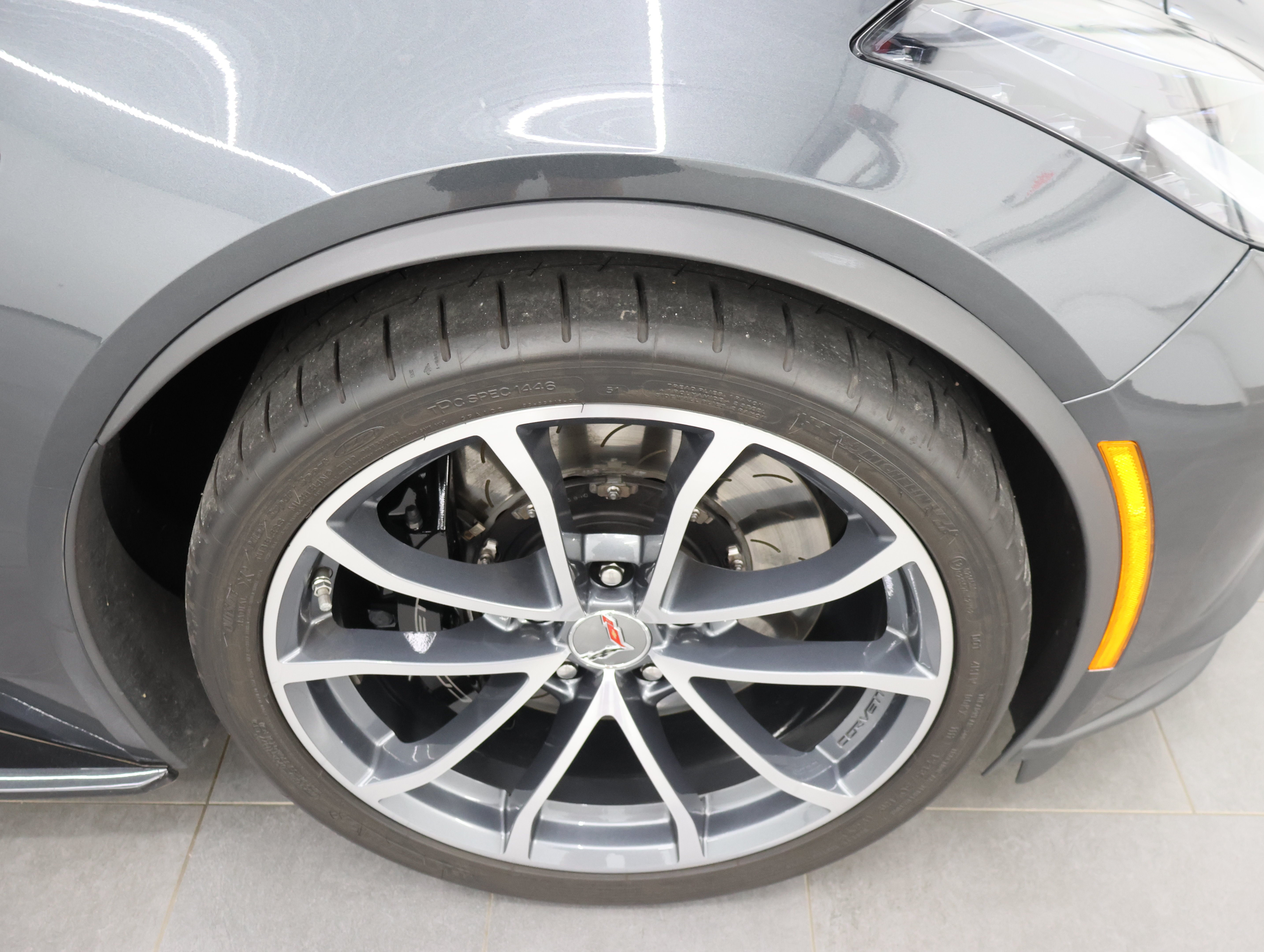 Used 2017 Watkins Glen Gray Metallic Chevrolet Grand Sport 1LT: GRAND SPORT-1LT-POWER TOP CONVERTIBLE-AUTO-MAGNETIC RIDE-BACKUP CAM image 4
