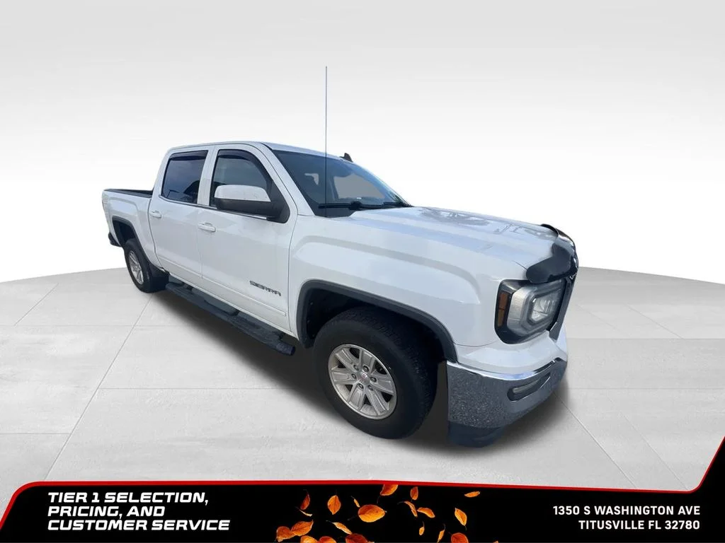 Used 2018 White GMC SLE image 2