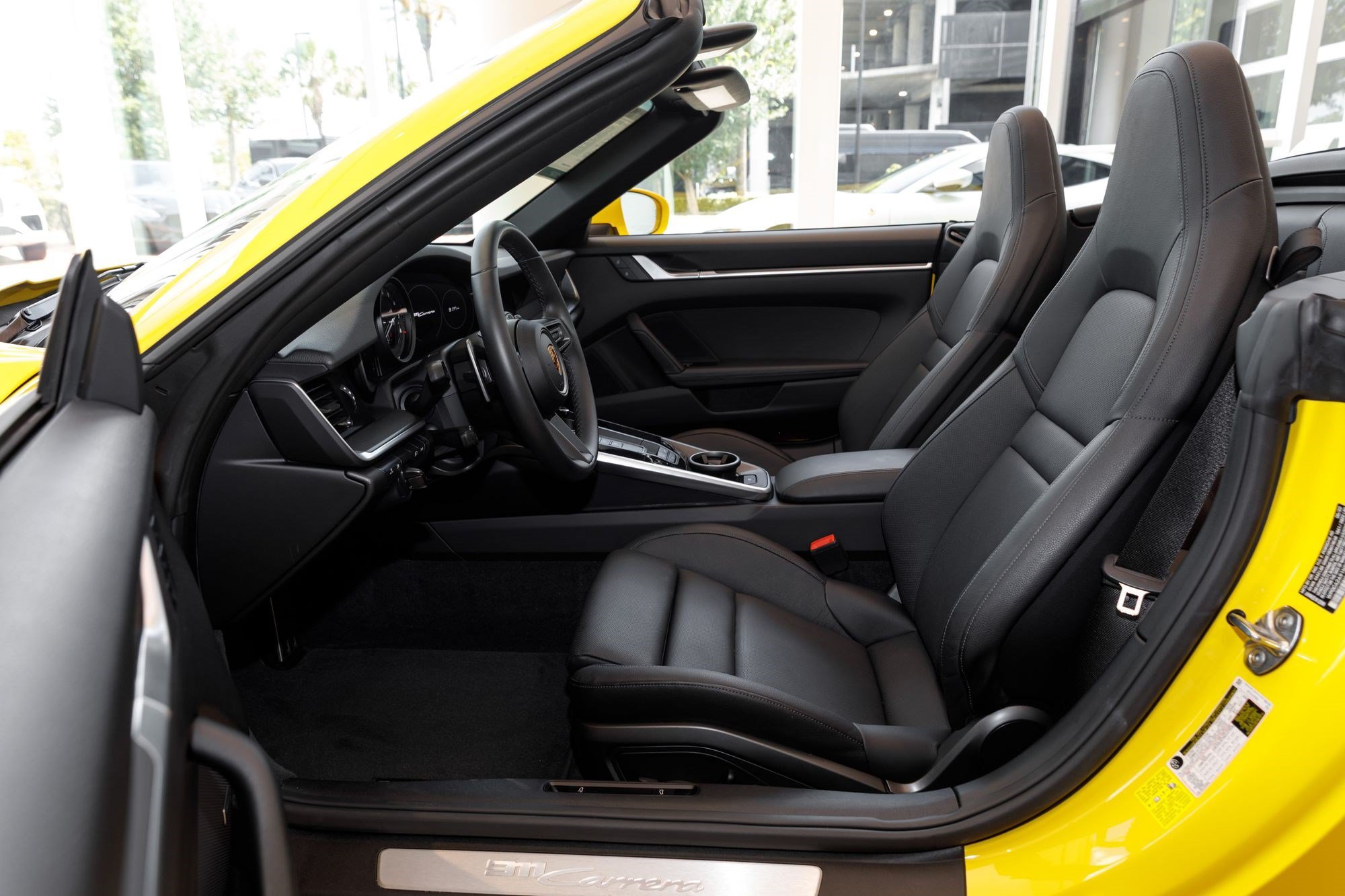 Used 2022 Racing Yellow Porsche Carrera image 18